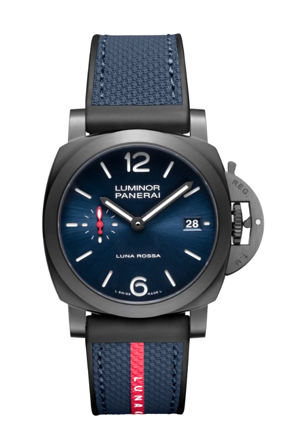 Luminor Quaranta Steel DLC Luna Rossa