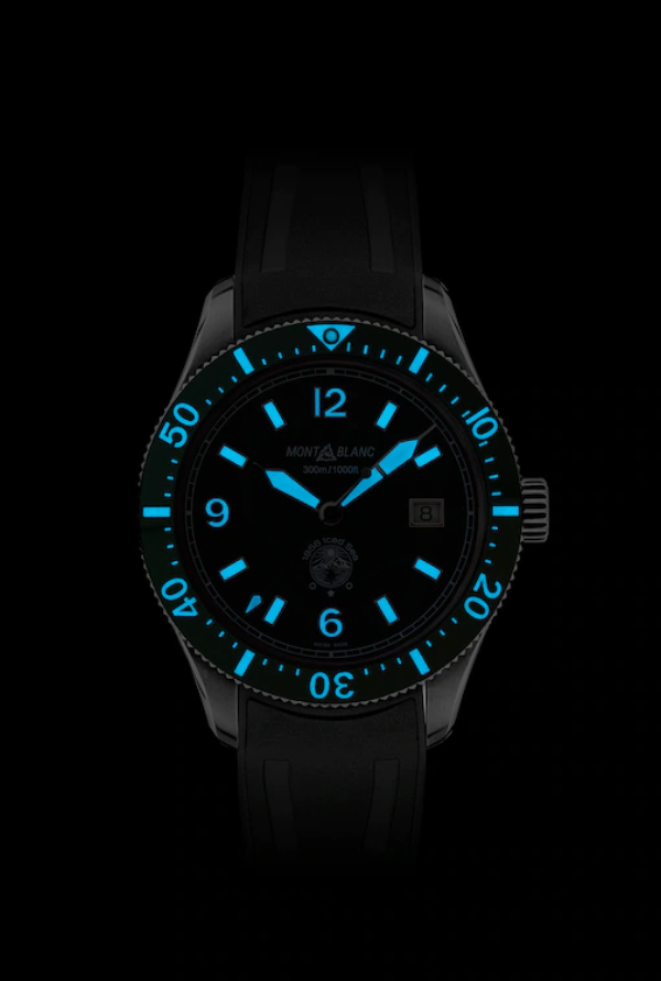 Montblanc 1858 Iced Sea Automatic Date