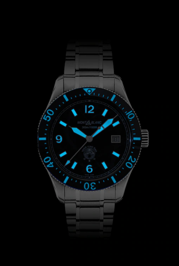 Montblanc 1858 Iced Sea Automatic Date