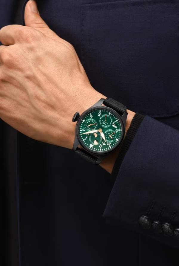 BIG PILOT’S WATCH PERPETUAL CALENDAR EDITION RACING GREEN