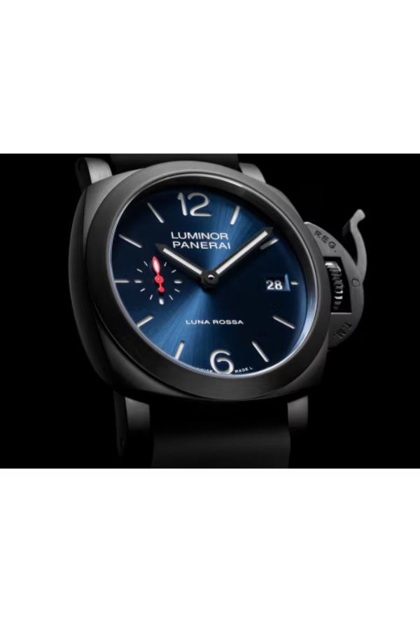 Luminor Quaranta Steel DLC Luna Rossa
