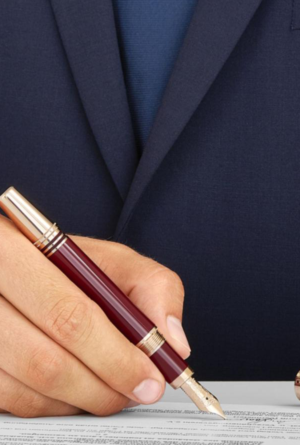 John F. Kennedy Special Edition Burgundy Fountain Pen