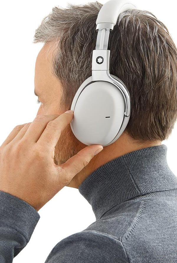 Montblanc MB01 Over Ear Headphones Gray