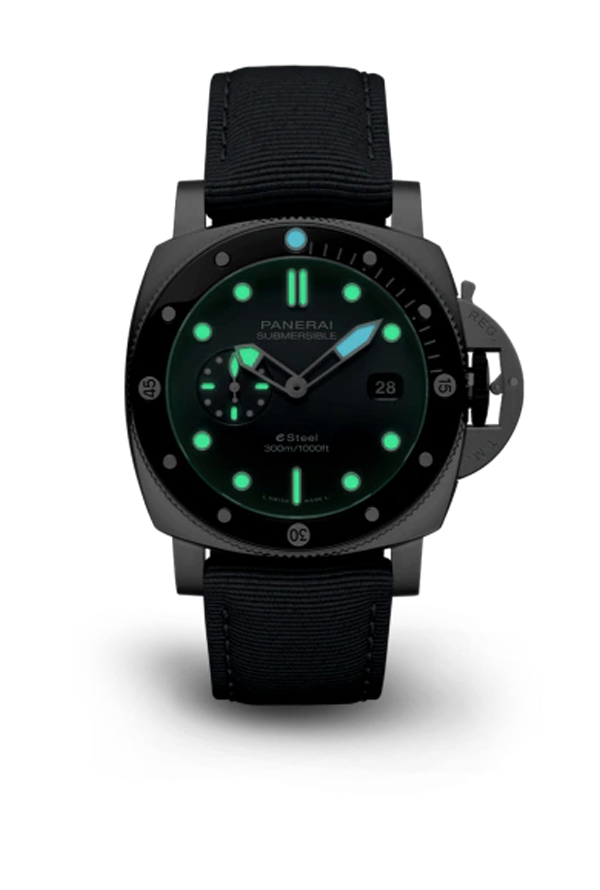 Submersible QuarantaQuattro ESteel™ Grigio Roccia