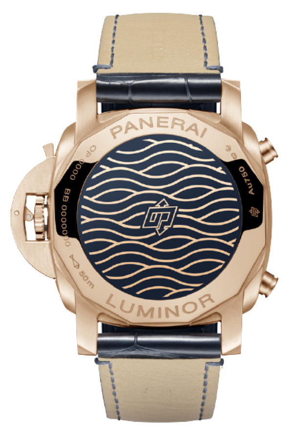 Luminor Chrono Goldtech™ Blu Notte