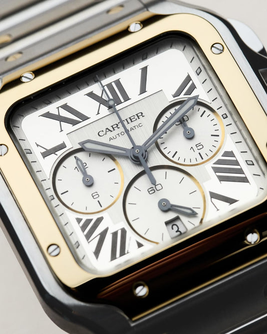 Cartier Santos Chronograph 2026 A Refined New Generation Lands at Calibre 88 Dubai
