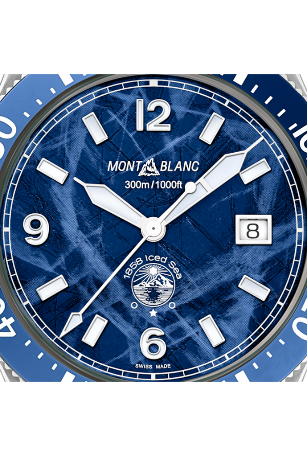 Montblanc 1858 Iced Sea Automatic Date
