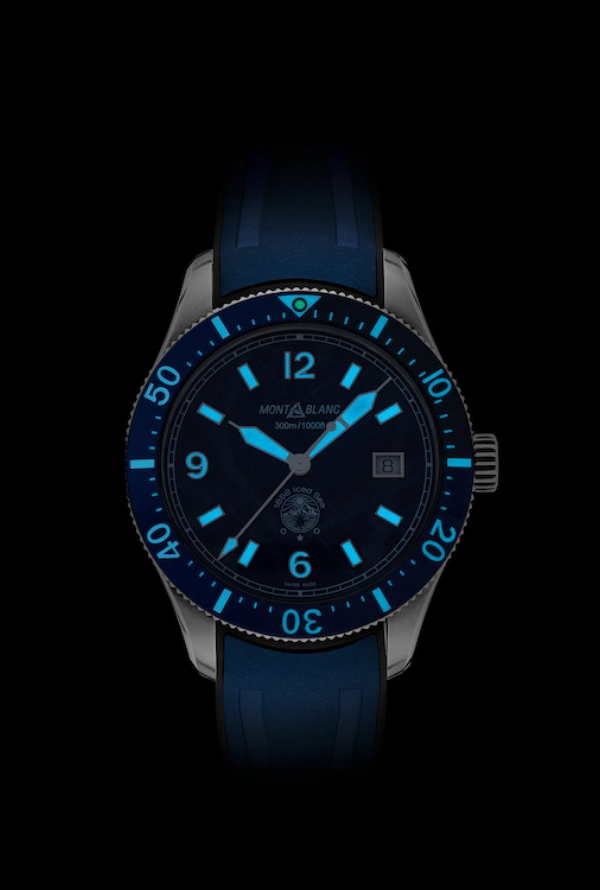 Montblanc 1858 Iced Sea Automatic Date