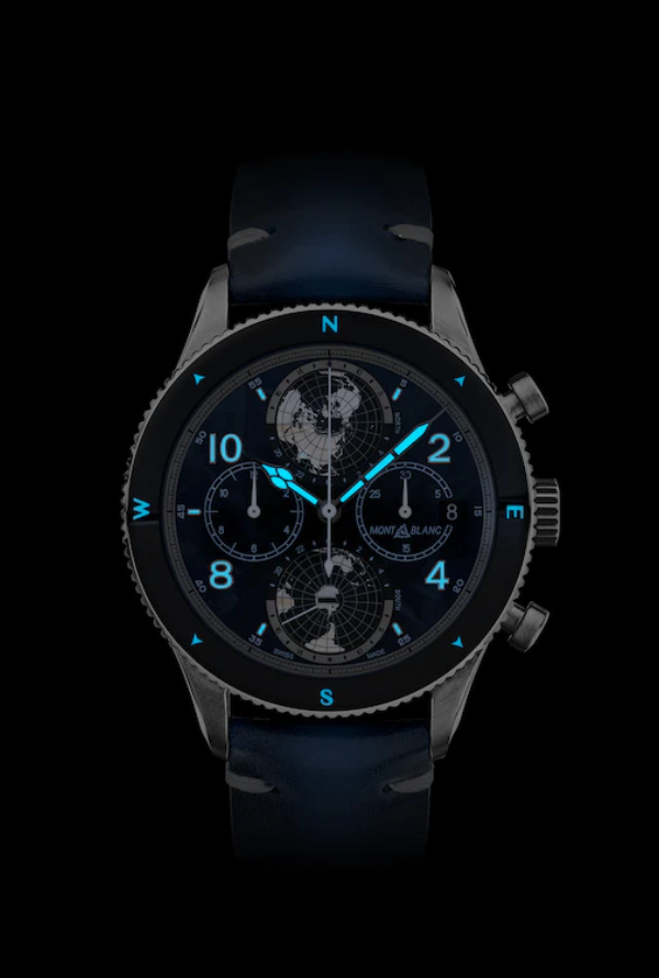 Montblanc 1858 Geosphere Chronograph 0 Oxygen Limited Edition - 290 pieces