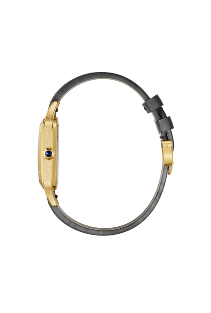 Santos-Dumont skeleton watch equipped with a micro-rotor