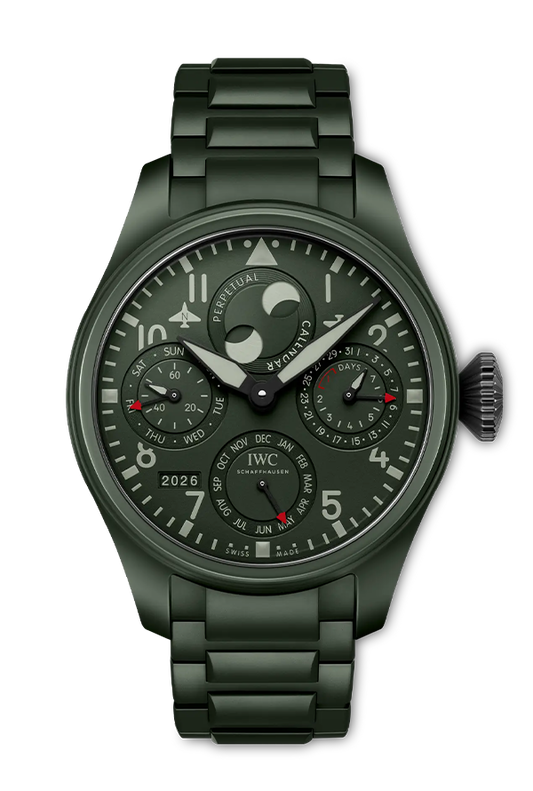 BIG PILOTS WATCH PERPETUAL CALENDAR WOODLAND