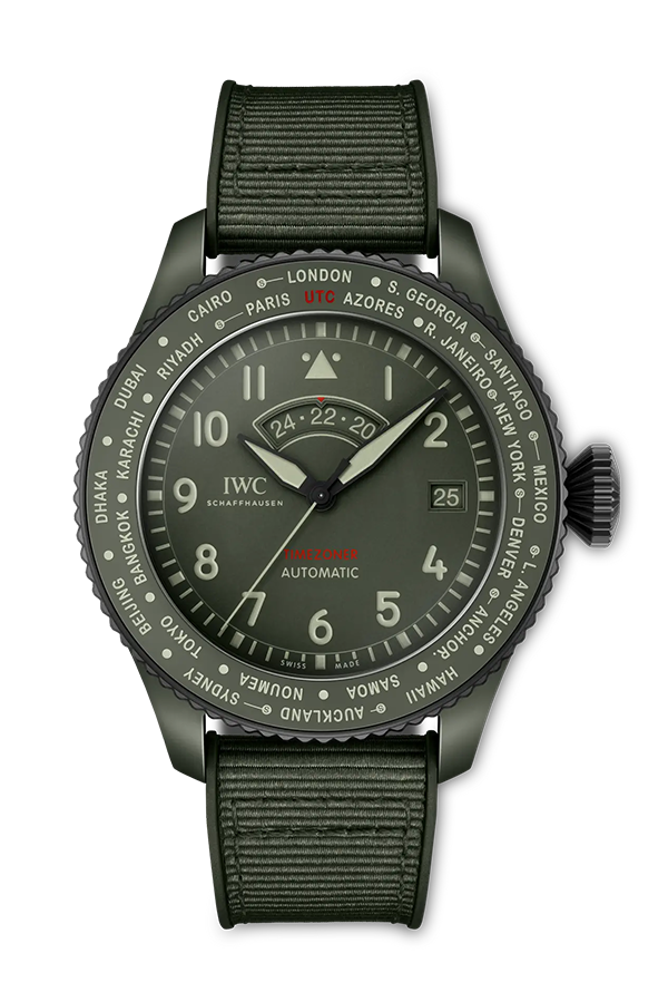 PILOT'S WATCH TIMEZONER WOODLAND