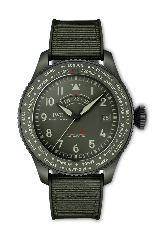 PILOT'S WATCH TIMEZONER WOODLAND