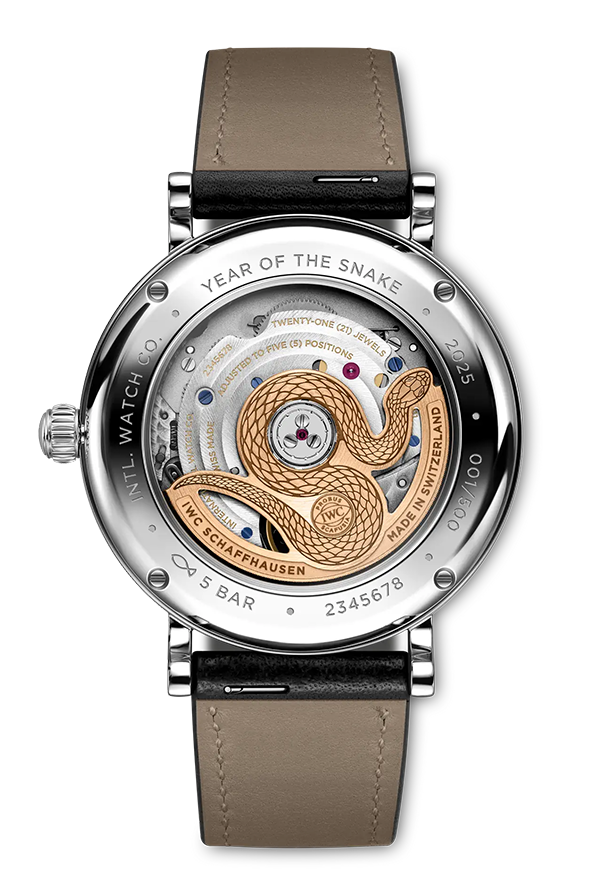 PORTOFINO MOONPHASE 37 LUNAR YEAR ED. YEAR OF THE SNAKE