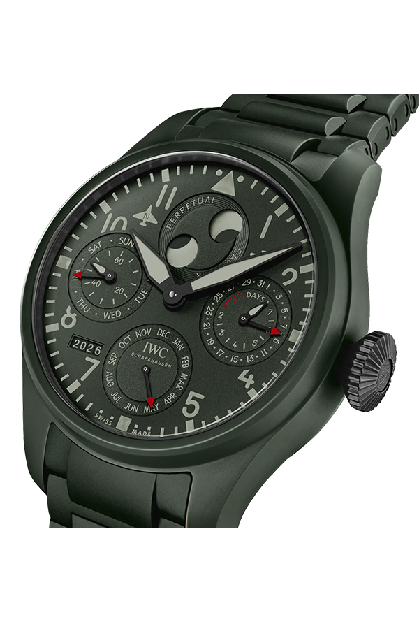 BIG PILOTS WATCH PERPETUAL CALENDAR WOODLAND