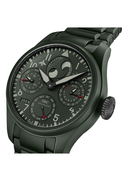 BIG PILOTS WATCH PERPETUAL CALENDAR WOODLAND