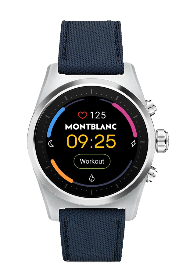 Montblanc Summit Lite Smartwatch - Grey with Fabric Strap