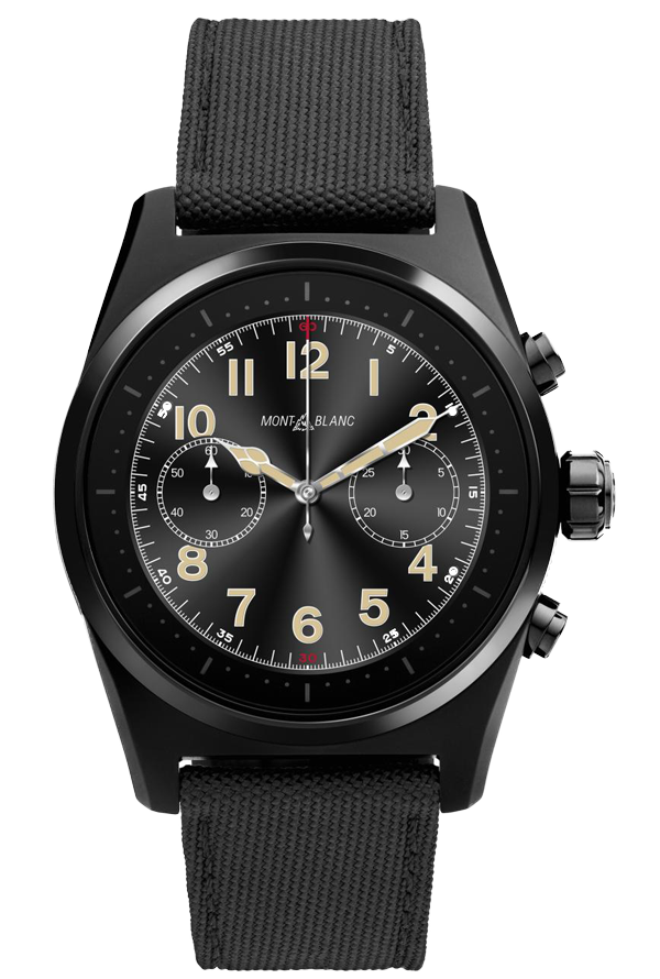 Montblanc Summit Lite Smartwatch - Black with Textile Strap
