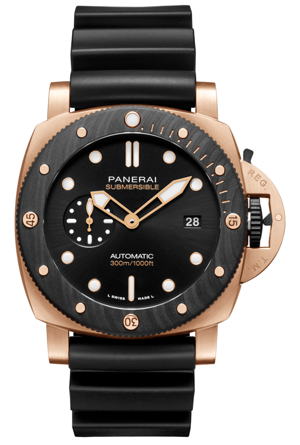 Submersible Goldtech OroCarbo - 44mm