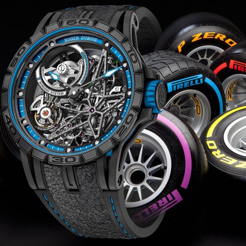 ROGER DUBUIS AND PIRELLI’S ALL-NEW HIGH-OCTANE COLLABORATION CONTINUE TO SHATTER CONVENTIONS IN THE WORLD OF WATCHMAKING